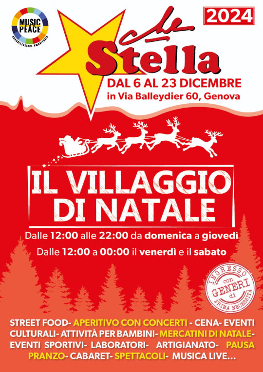 Music For Peace Che Stella Programma 2024 PDF